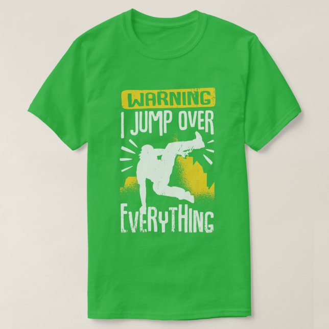 Camiseta Gracioso obsequio Freerunner Parkour Traceur (Diseño del anverso)