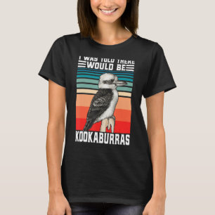 Camiseta Gracioso observador australiano de aves Kookaburra