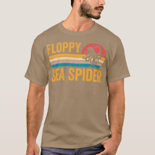 Camiseta Gracioso Octopus Floppy Sea Spider Retro