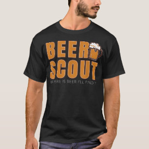Camiseta Gracioso Oktoberfest Beer Scout Beer Drinker T-Shi