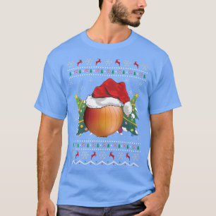Camiseta Gracioso Onion Vegetable Lover Xmas Ugly Onion Chr