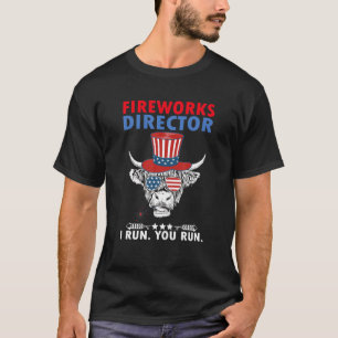 Camiseta Gracioso orgullo patriótico Moorica Highland Cow F