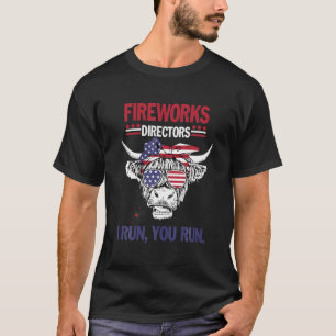 Camiseta Gracioso orgullo patriótico Moorica Highland Cow F