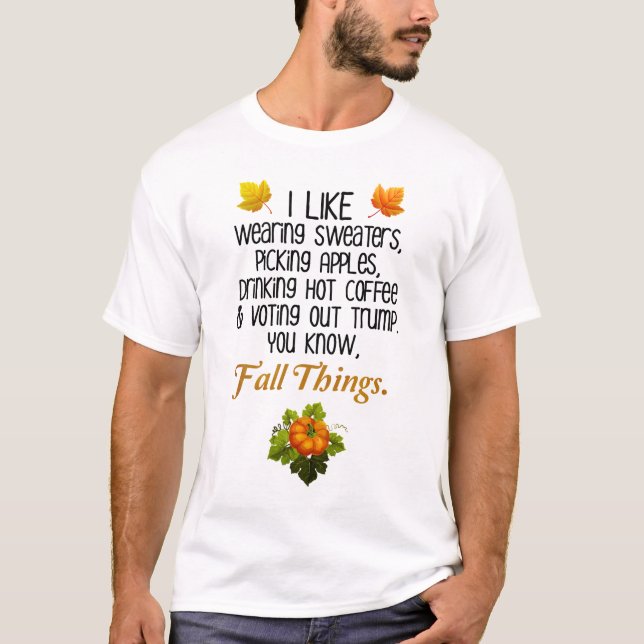 Camiseta Gracioso otoño 2020 elecciones anti-Trump (Anverso)