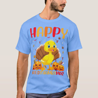 Camiseta Gracioso Pájaro Pájaro Amante del Pato Feliz HolaG