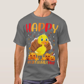 Camiseta Gracioso Pájaro Pájaro Feliz Pato HolaGraciasMas T