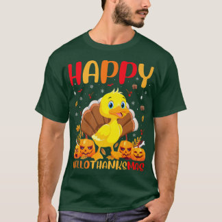 Camiseta Gracioso Pájaro Pájaro Feliz Pato HolaMas