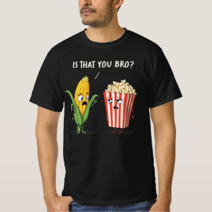 Camiseta Gracioso palomitas de maíz al estilo Kawaii Popped