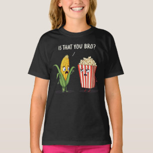 Camiseta Gracioso palomitas de maíz al estilo Kawaii Popped