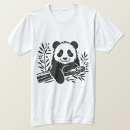 Camiseta Gracioso Panda