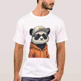 Camiseta Gracioso Panda Design para hombres mujeres Chicas 