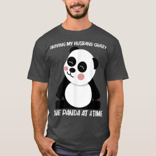 Camiseta Gracioso Panda Design Para Mujeres Mamá Oso Blanco