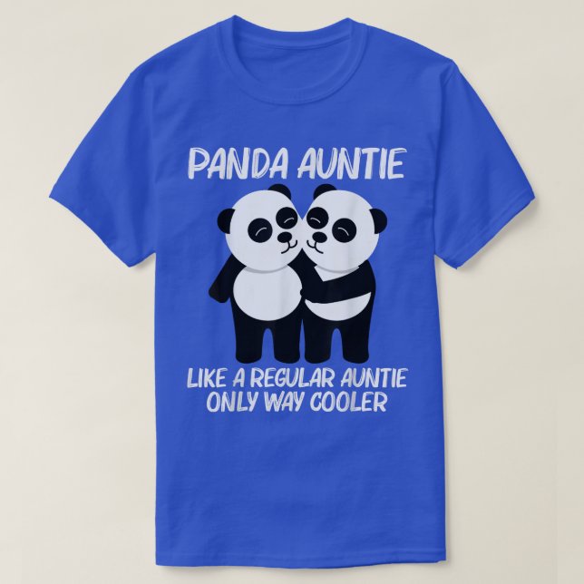 Camiseta Gracioso Panda Para La Tía Mamá Gigante Chino Pand (Diseño del anverso)