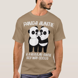 Camiseta Gracioso Panda Para La Tía Mamá Gigante Chino Pand