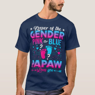 Camiseta Gracioso Papaw Rosa O Azul Te Ama Revelación De Gé