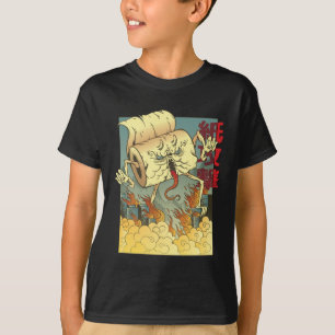 Camiseta Gracioso papel higiénico estilo japonés