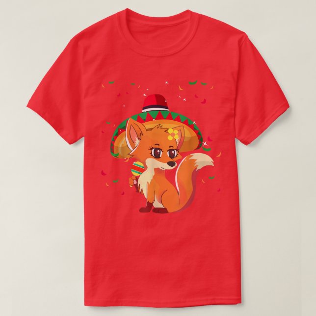 Camiseta Gracioso para Cinco De Mayo (Diseño del anverso)