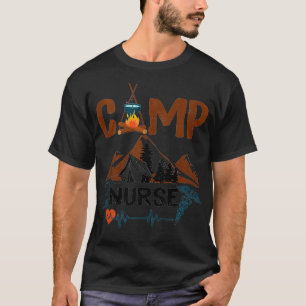 Camiseta Gracioso Para El Campamento De Verano Enfermería C
