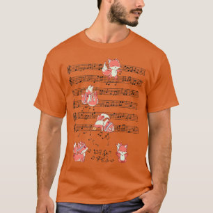 Camiseta Gracioso para la música de yoga Taller Música