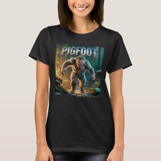 Camiseta Gracioso paro fotográfico de Pigfoot