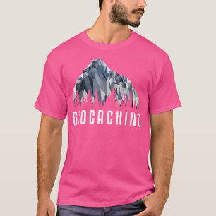 Camiseta Gracioso paseo en barco Geocaching Low Poly Gift