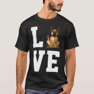 Camiseta Gracioso Pastor Alemán Amor Perro R