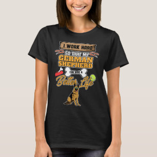 Camiseta Gracioso Pastor Alemán Lover I Perro Lover I Alemá