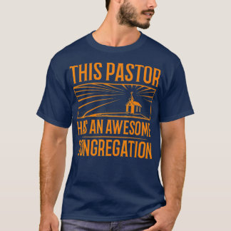 Camiseta Gracioso Pastor Apreciación Regalo Hombres Cristia