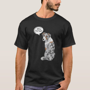 Camiseta Gracioso Pastor Australiano Que Se Fareó 1