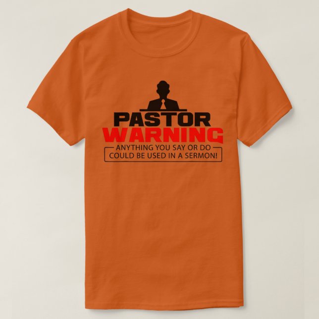 Camiseta Gracioso Pastor Cristiano Jesús Creyente Apreciaci (Diseño del anverso)