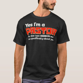 Camiseta Gracioso pastor, gran regalo del día de los padres