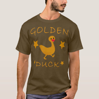 Camiseta Gracioso Pato Dorado Funny Duck Lover Cute Duck