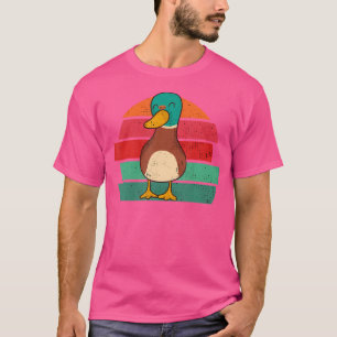 Camiseta Gracioso Pato En Los Patos De Caza Forestal