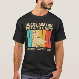 Camiseta Gracioso Pato Para Hombres Mujeres Mallard Mandari