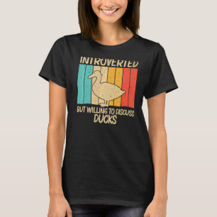 Camiseta Gracioso Pato Para Hombres Mujeres Mallard Mandari