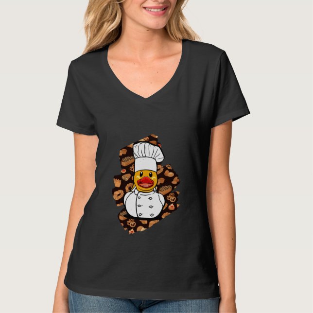 Camiseta Gracioso pato pullover (Anverso)
