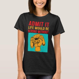 Camiseta Gracioso Pc Video Gamer Videojuegos Niños Adolesce