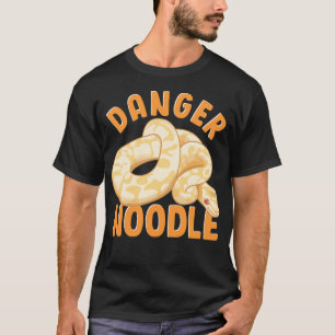 Camiseta Gracioso peligro Noodle Niñeros Snack Meme Snek Ba