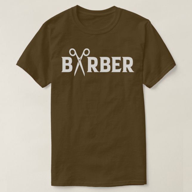 Camiseta Gracioso peluquero Regalo exclusivo para Barber (Diseño del anverso)