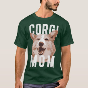 Camiseta Gracioso Pembroke Welsh Corgis Corgi Mom -1140