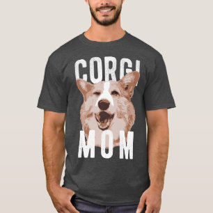 Camiseta Gracioso Pembroke Welsh Corgis Corgi Mom-1142