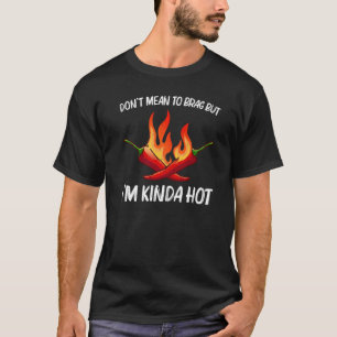 Camiseta Gracioso Pepper De Chili Para Hombres Salsa Picant