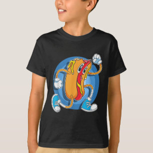 Camiseta Gracioso perro caliente de la comida rápida Franks