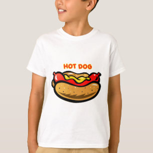 Camiseta Gracioso perro caliente para niños de Guay