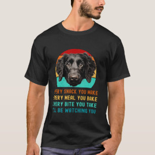 Camiseta Gracioso perro con curry fresco que mamá papá papá