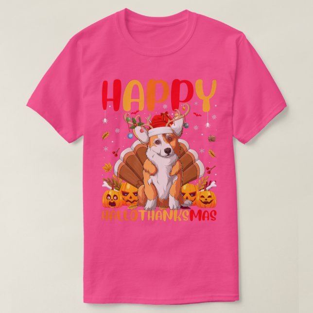 Camiseta Gracioso Perro Corgi Lover Feliz Corgi Hellothanks (Diseño del anverso)