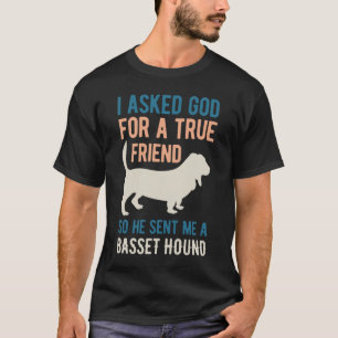 Camiseta Gracioso perro de Basset Hound