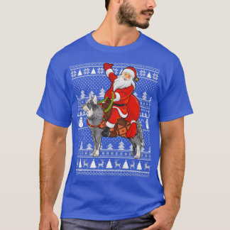Camiseta Gracioso perro de ganado australiano en Santa Ridi