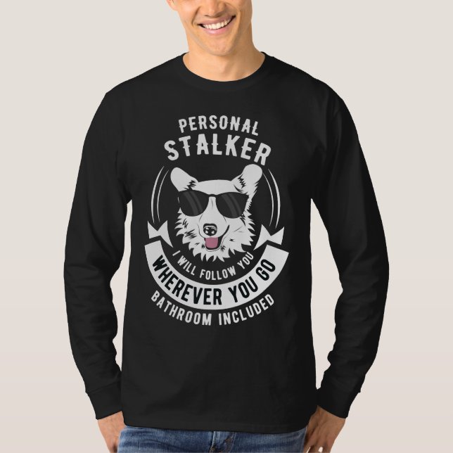 Camiseta Gracioso perro de Pembroke Welsh Corgi (Anverso)