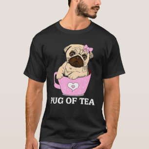 Camiseta Gracioso perro pug aguijón Perro Raza de perro Mas